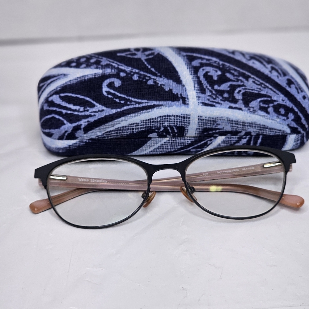 Vera Bradley Lyla Fern Paisley Frames For Rx Glasses - Picture 8 of 8